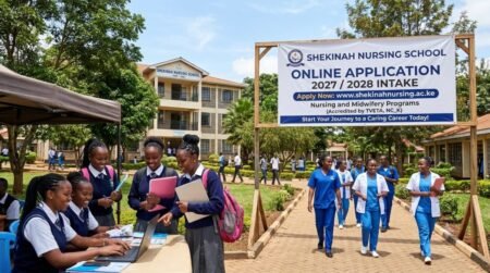 Shekinah Nursing School Online Application 2027 /2028 Intake
