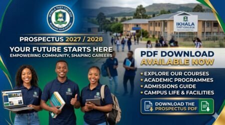 Ikhala TVET College Prospectus 2027/2028 PDF Download