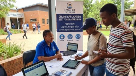 Lephalale TVET College Online Application 2027 /2028 Admission Login and Registration Form Lephalale TVET College Online Application 2027 /2028 Admission Login and Registration Form