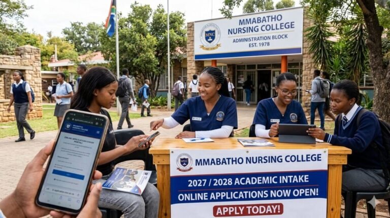 Mmabatho Nursing College Online Application 2027 /2028 Intake
