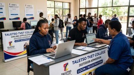 Taletso TVET College Online Application 2027 /2028 Admission Login and Registration Form Taletso TVET College Online Application 2027 /2028 Admission Login and Registration Form