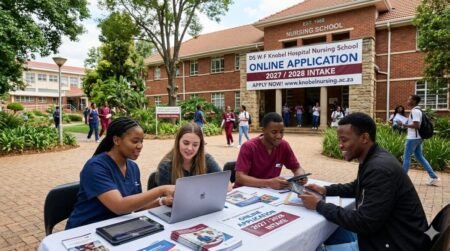 DS W F Knobel Hospital Nursing School Online Application 2027 /2028 Intake DS W F Knobel Hospital Nursing School Online Application 2027 /2028 Intake