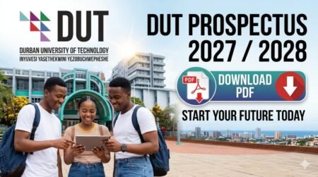 DUT Prospectus 2027 /2028 PDF Download Undergraduate & Postgraduate DUT Prospectus 2027 /2028 PDF Download Undergraduate & Postgraduate