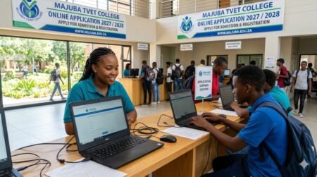 Majuba tvet college Online Application 2027 /2028 Apply for Admission and Registration
