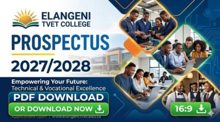 Elangeni TVET College Prospectus 2027/2028 PDF Download