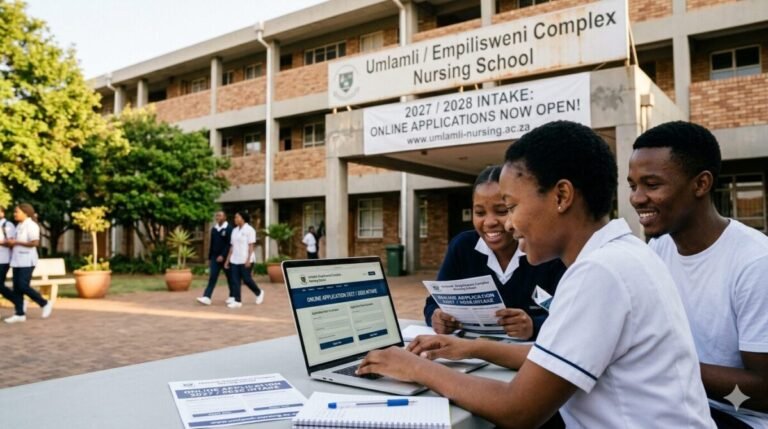 Umlamli /Empilisweni Complex Nursing School for Nurses Online Application 2027 /2028 Intake