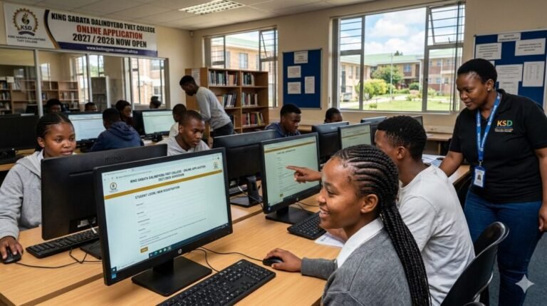 King Sabata Dalindyebo TVET College(Ksd) Online Application 2027 /2028 Admission Login and Registration Form