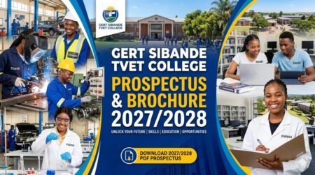 Gert Sibande TVET College Prospectus & Brochure 2027/2028 PDF Download