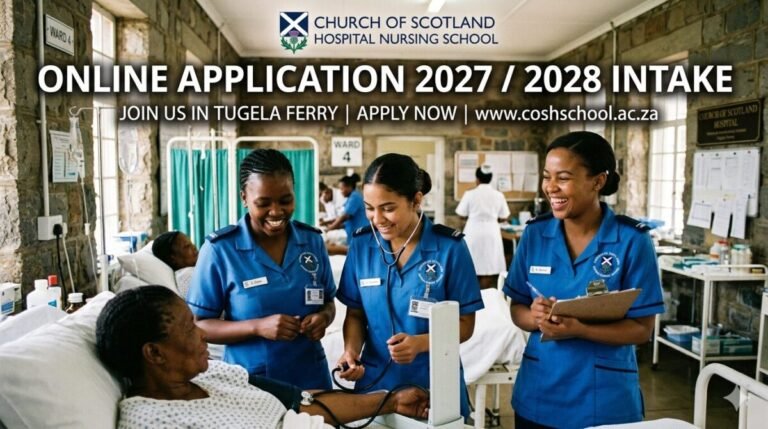 Church of Scotland Hospital Nursing School Online Application 2027 /2028 Intake