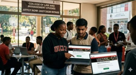 University of KwaZulu-Natal – College of Law and Management Studies (UKZN) Online Application 2027 /2028 Admission