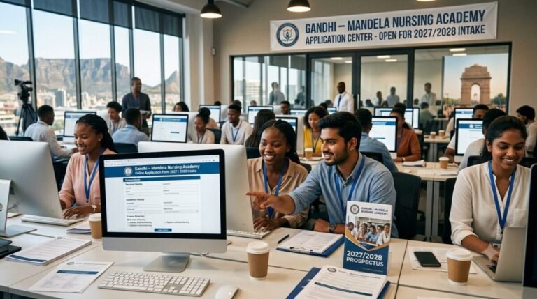 Gandhi – Mandela Nursing Academy Online Application Form 2027/2028 Intake: Requirements, Courses and How to Apply