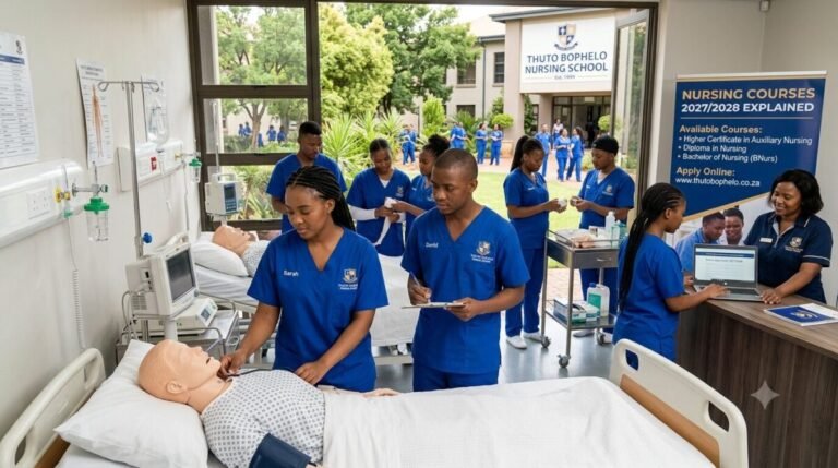 Thuto Bophelo Nursing School Nursing Courses and Online Application 2027 Explained