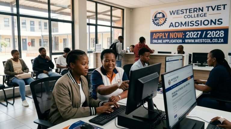Westcol Online Application 2027 /2028 Apply for Admission at Western TVET College