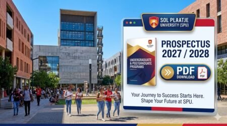 Sol Plaatje University(SPU) Prospectus 2027 /2028 PDF Download