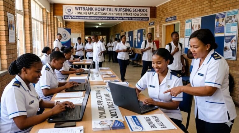 Witbank Hospital Nursing School Online Application 2027 /2028 Intake