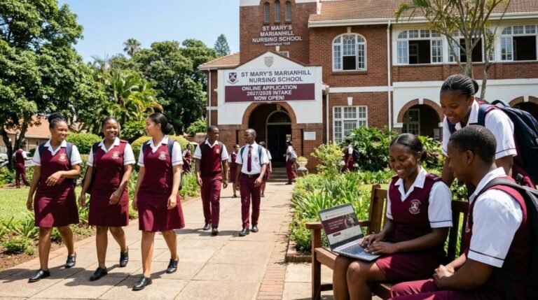 St Mary’s Marianhill Nursing School Online Application 2027 /2028 Intake St Mary’s Marianhill Nursing School Online Application 2027 /2028 Intake