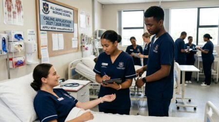 All Saints Hospital Nursing School for Nurses Online Application 2027 /2028 Intake