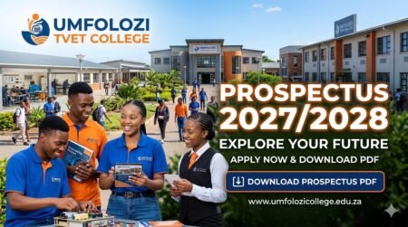 Umfolozi TVET College Prospectus 2027/ 2028 PDF Download