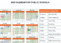 2026 South African School Calendar Including Holidays