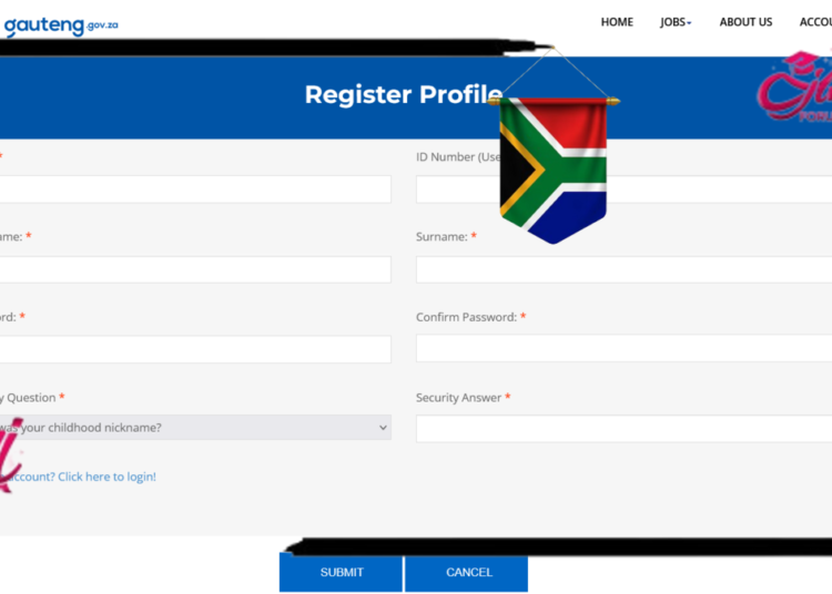 Nasi ispani gauteng job portal registration
