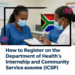 A Complete Guide to Registering for the Department of Health Internship and Community Service Programme (ICSP)