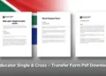 Educator Single & Cross – Transfer Form Pdf Download