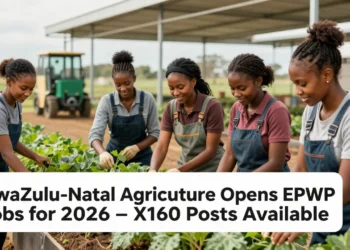 KwaZulu-Natal Agriculture Opens EPWP Jobs for 2026 – X160 Posts Available