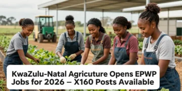 KwaZulu-Natal Agriculture Opens EPWP Jobs for 2026 – X160 Posts Available