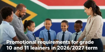 Promotional requirements for grade 10 and 11 learners in 2026/2027 term