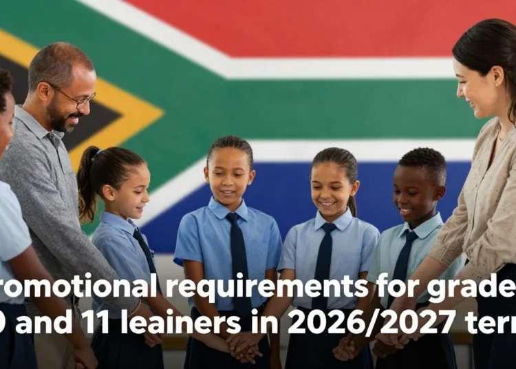 Promotional requirements for grade 10 and 11 learners in 2026/2027 term