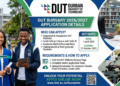 Durban University of Technology (DUT) Bursary 2026/2027 Application Details