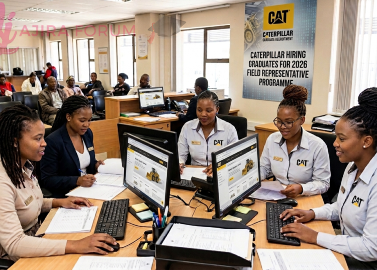 Caterpillar Hiring Graduates for 2026 Field Representative Programme