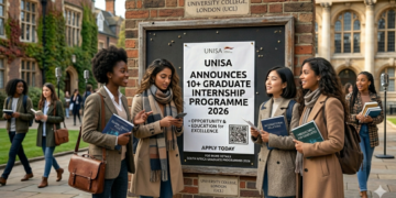 UNISA Announces 10+ Graduate Internship Programme 2026