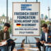 Friedrich Ebert Foundation Scholarship 2026 in Germany Now Open for Application (Fully Funded)