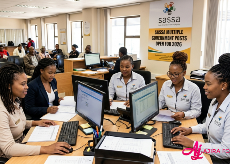 SASSA Hiring Multiple Government Posts Open for 2026