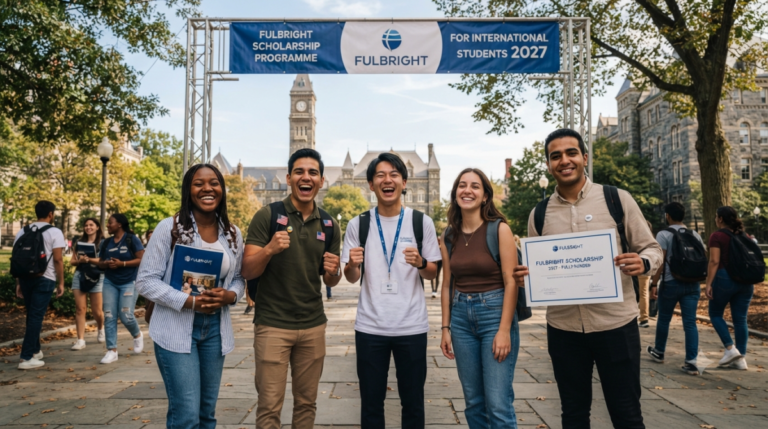Fulbright Scholarship Programme for International Students 2027(Full Funded)