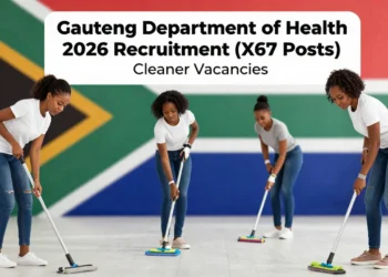 Gauteng Department of Health 2026 Recruitment (X67 Posts)Cleaner Vacancies
