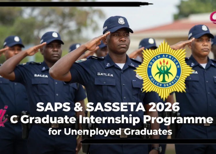 SAPS & SASSETA 2026 Graduate Internship Programme for Unemployed Graduates
