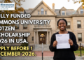 Fully Funded Simmons University Kotzen Scholarship 2026 in USA Apply Before 1 December 2026