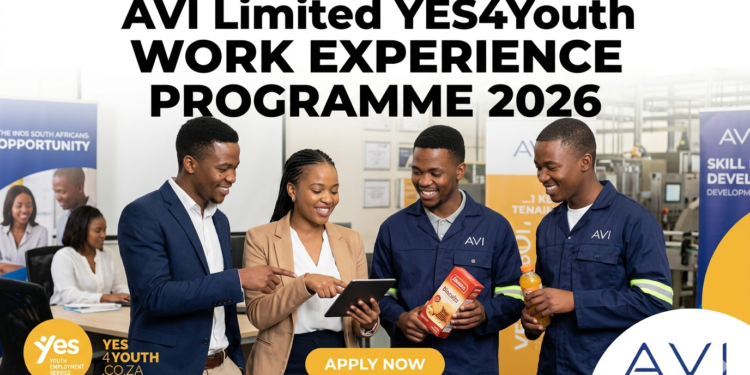 AVI Limited Offers YES4Youth 2026 Work Experience Opportunities for Unemployed Youth