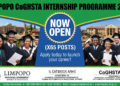 Limpopo CoGHSTA Internship Programme 2026 (X65 Posts) Now Open