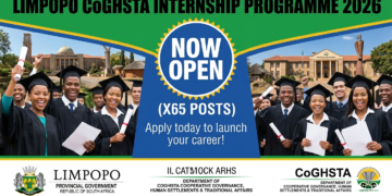 Limpopo CoGHSTA Internship Programme 2026 (X65 Posts) Now Open