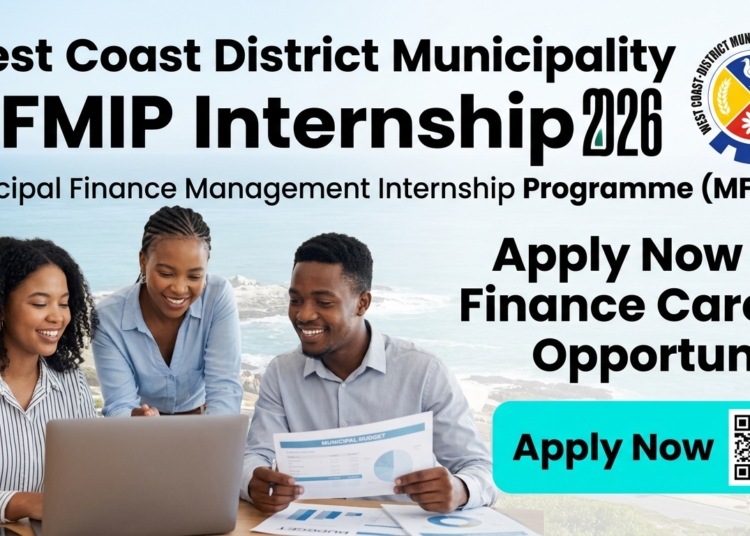 West Coast District Municipality MFMIP Internship 2026: Apply Now for Finance Career Opportunity