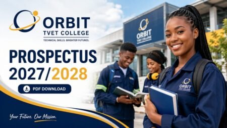 Orbit TVET College Prospectus 2027/2028 PDF Download