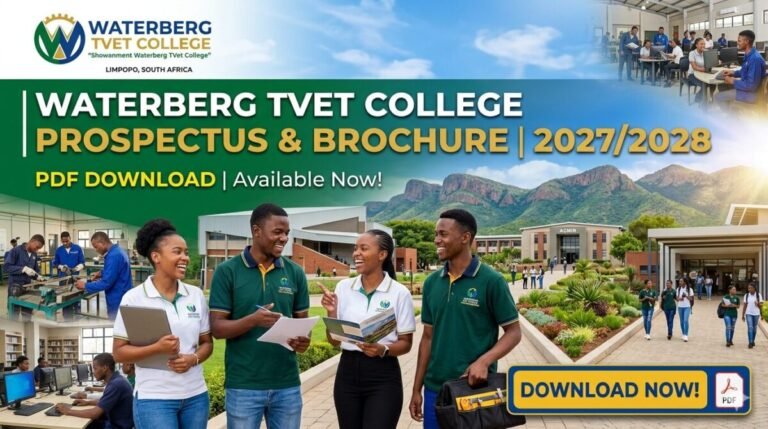 Waterberg TVET College Prospectus & Brochure 2027/2028 PDF Download