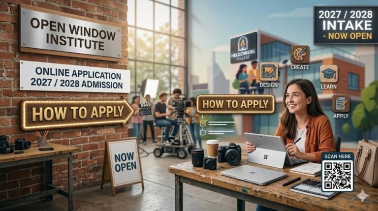 HBC Online Application 2027 /2028 Admission – How to Apply Helderberg College