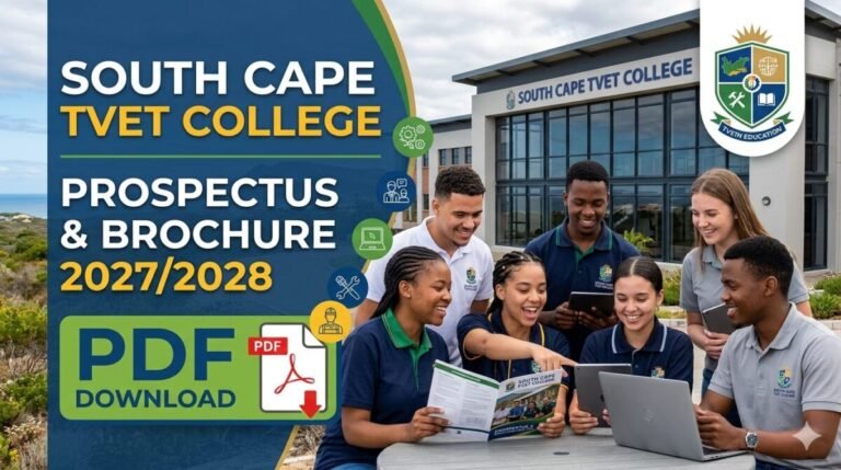 South Cape TVET College Prospectus & Bronchure 2027/2028 PDF Download