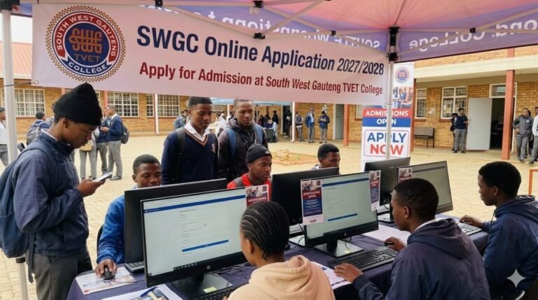 SWGC Online Application 2027 /2028 Apply for Admission at South West Gauteng TVET College