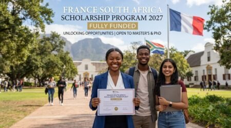 France South Africa Scholarship Program 2027: Fully Funded Master's & PhD Opportunities