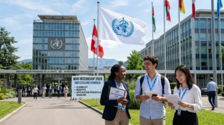WHO Internship 2026 in Switzerland (Funded): Eligibility, Benefits, Application Process & Deadline